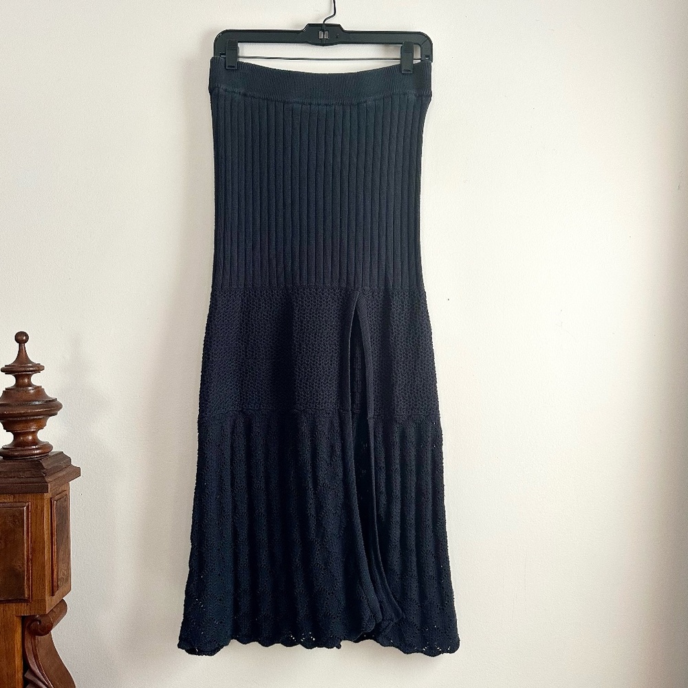 Free People •‎ Bari Knit Column Skirt